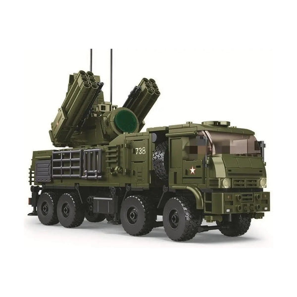 Sluban Modelbricks Pantsir-S1 Self-Propelled Air Defense - 659 Pieces