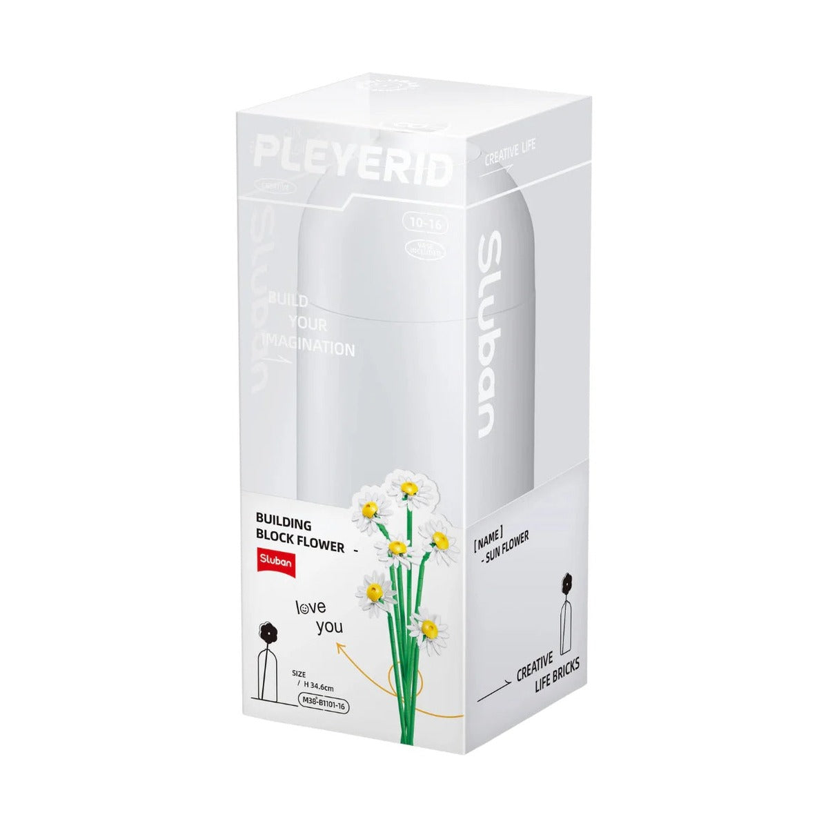 Sluban - Pleyerid - Daisy 255Pcs