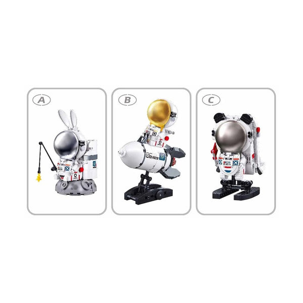 Sluban - Pleyerid - Maro Astronaut - 3 Types