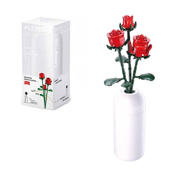 Sluban - Pleyerid - Red Rose 258Pcs