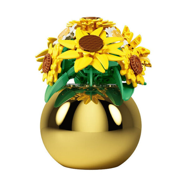 Sluban - Pleyerid - Sunflower（Plated Vases）288Pcs