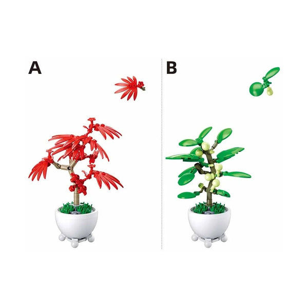 Sluban - Pleyerid-Potted Plants(6 Boxes In 1 Display Box)-1