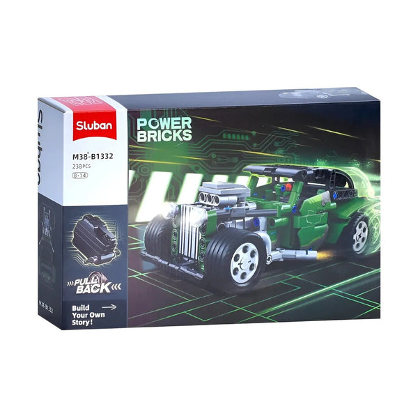 Sluban - Power Bricks - Vintage Car(Pull Back) 238Pcs