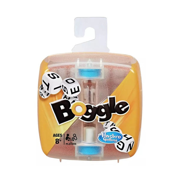 Hasbro Gaming Boggle Classic Word Game with 16 Letter Cubes and Sand Timer, Ages 8+