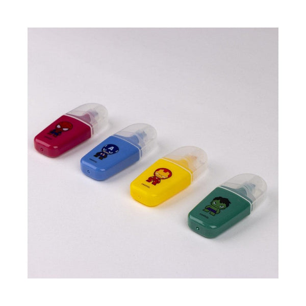 Cerda - Fluor Markers Pack X4 Avengers
