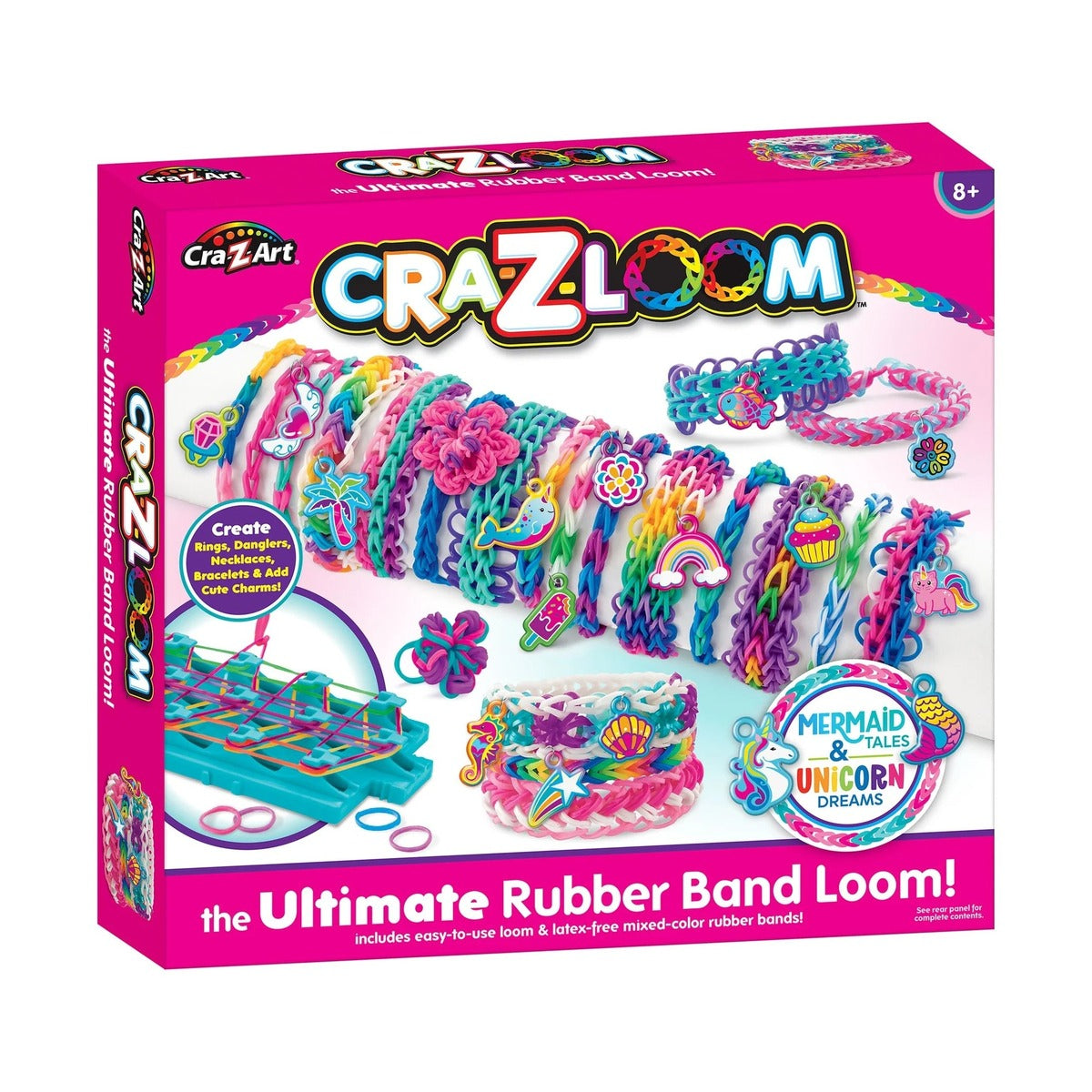 Cra-Z-Loom Ultimate Rubber Band Loom - Bracelet Making Kit for Kids