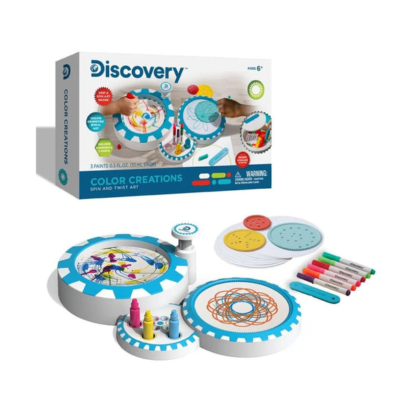 Discovery Toy - Spiral And Spin Art Station