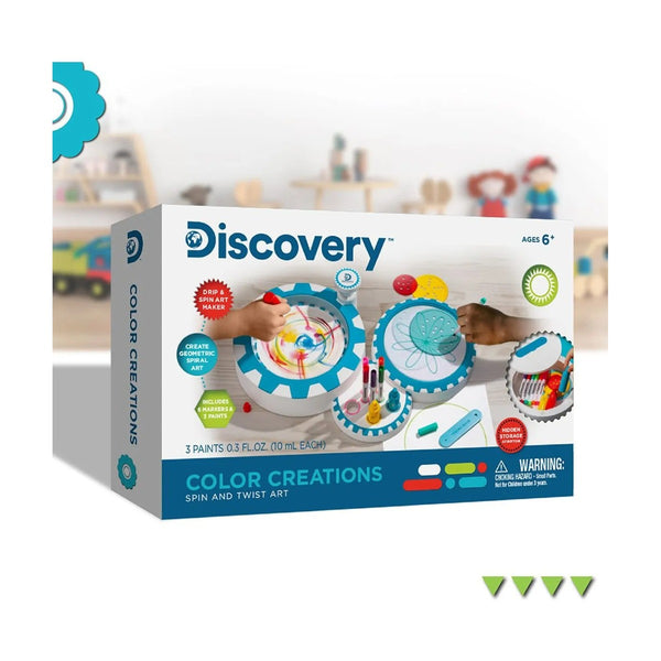 Discovery Toy - Spiral And Spin Art Station