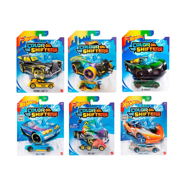 Hot Wheels Color Shifters 1:64 Vehicles - Assorted