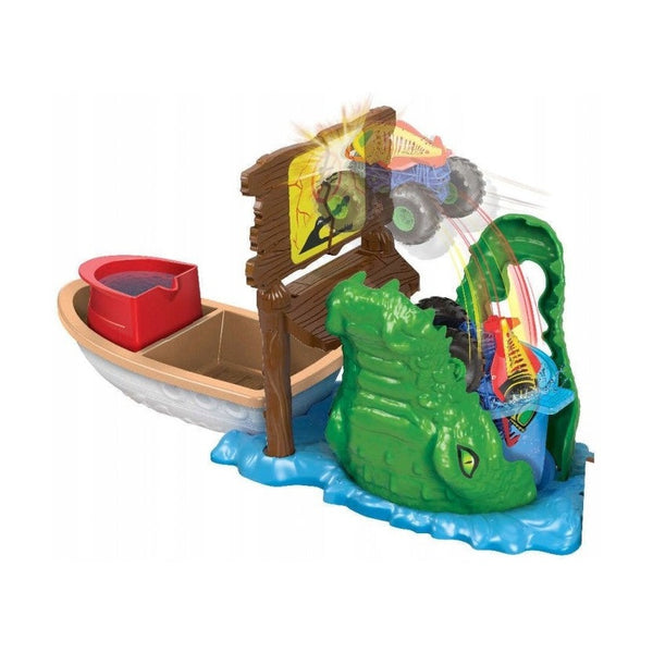 Hot Wheels Monster Trucks Swamp Chomp Playset