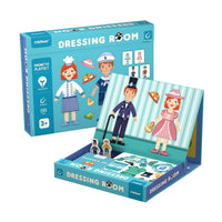Mideer Magnetic Boy and Girl Dress Up Game - Travel Magnet Play Set