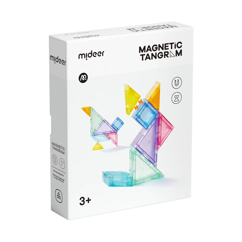 Mideer Magnetic Tangram - Geometric Shape Puzzle for Kids