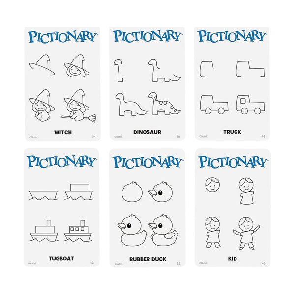 Pictionary Family Board Game Refresh From Tates Toyworld