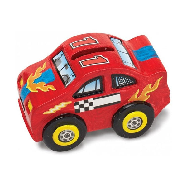 Melissa & Doug Race Car Bank - DYO