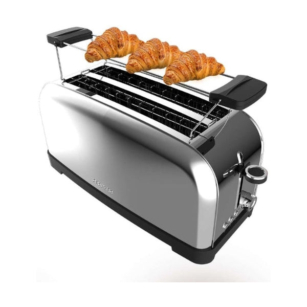 Cecotec - Tostador Vertical Toastin' Time 1500 Inox