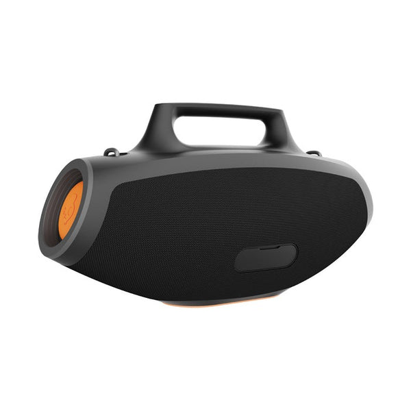 مكبر صوت بلوتوث محمول Skullcandy Barrel Boombox، أسود - مقاوم للماء بمعيار IPX5