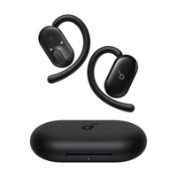 سماعات الأذن المفتوحة Soundcore V20i باللون الأسود - صوت رياضي لاسلكي بمعيار IP55