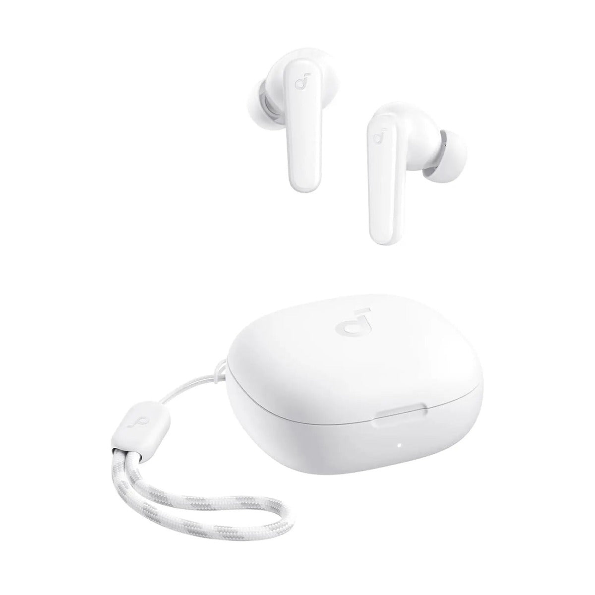 Soundcore R50i True Wireless Earbuds White - IPX5 Bluetooth with Bass