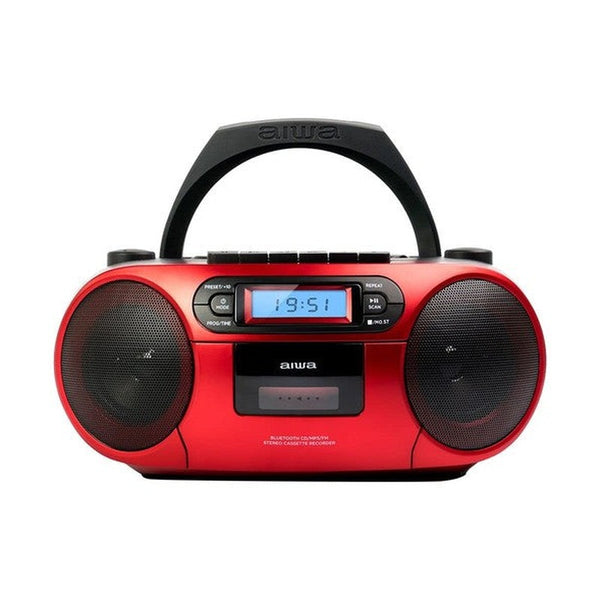 Aiwa - Bbtc-550 boombox am/fm radio and bluetooth connectivity