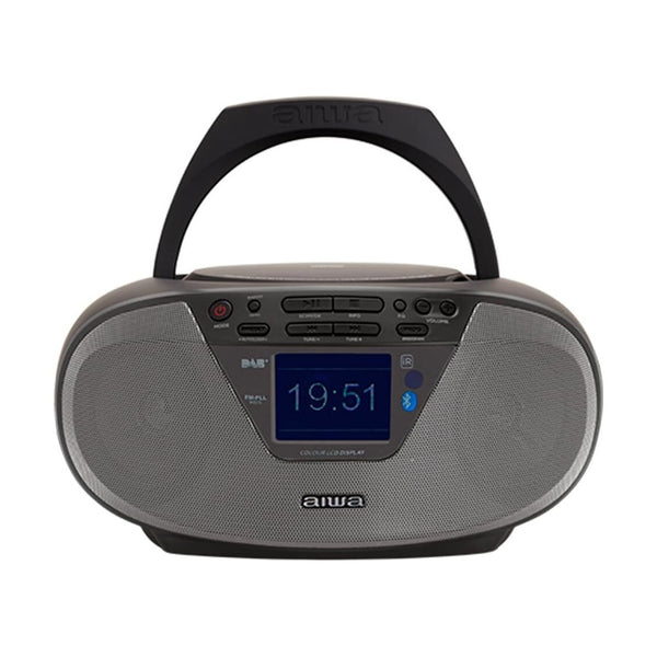 Aiwa - Bbtu-500dab ultimate modern boombox - black