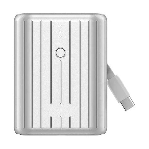 Wiwu - 22.5W Trunk Power Bank Wi-P028 10000Mah Silver