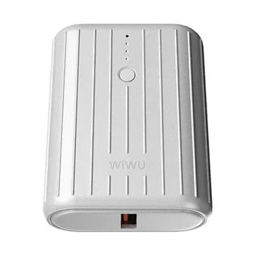 Wiwu - 22.5W Trunk Power Bank Wi-P028 10000Mah Silver