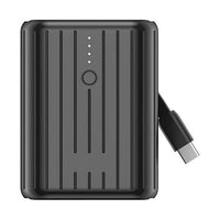 WiWU Trunk Wi-P028 10000mAh Power Bank Black - 22.5W Fast Charger
