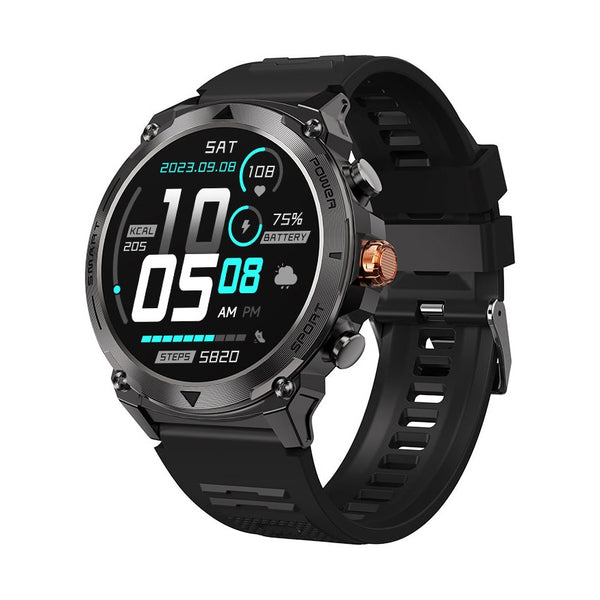 Wiwu - Smart Watch Sw03 - With Two Watch Bands - Stainless Steel+Silicone