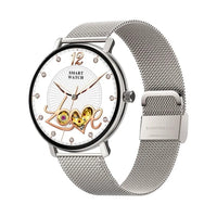 WiWU SW07 Smart Watch Silver - 1.32 Inch AMOLED with Health Tracking