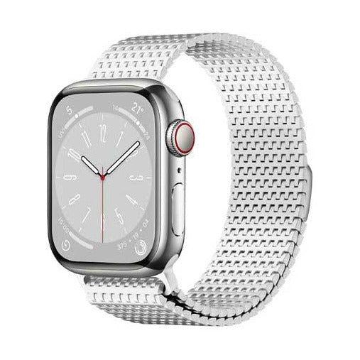 Wiwu - 42/44/45/49 Stainless Steel Watch Band Wi-Wb002 Silver