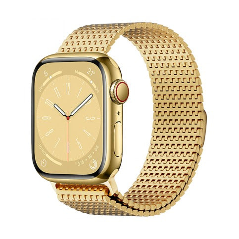 Wiwu - 42/44/45/49 Stainless Steel Watch Band Wi-Wb002 Gold