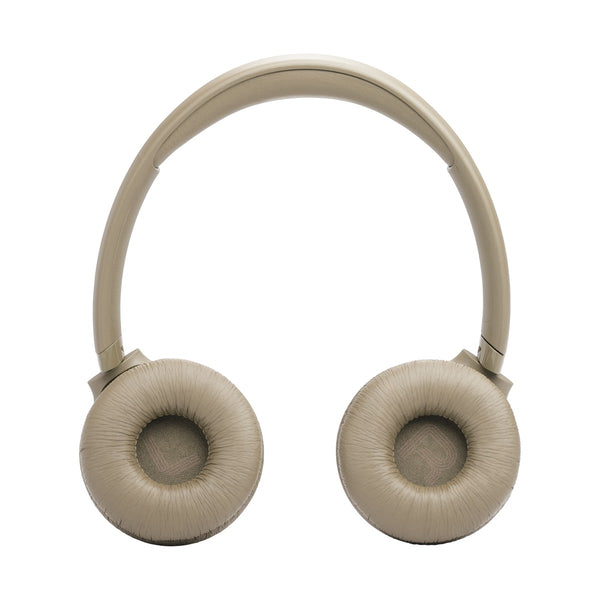 سماعات رأس لاسلكية JBL Tune 530BT بلوتوث توضع فوق الأذن - بيج