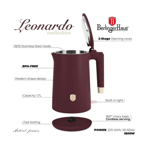 Berlinger Elect Kettle Dbl-Wall Leonardo