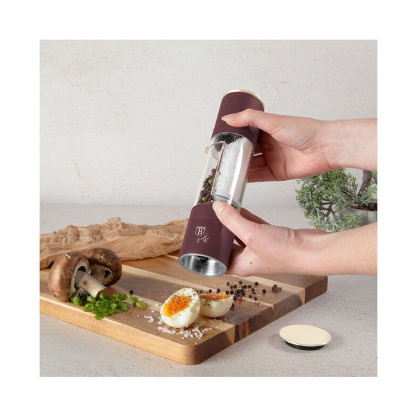 Berlinger Elect Salt/Pepper Mill 2In1 Leonardo