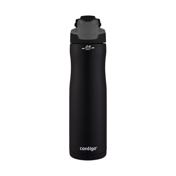 Contigo Autoseal Chill - Vacuum Insulated Stainless Steel Water Bottle 720 ml, Black