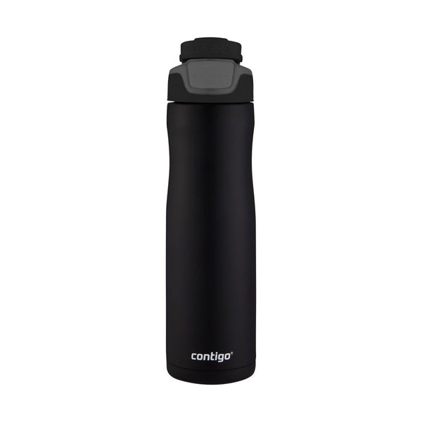 Contigo Autoseal Chill - Vacuum Insulated Stainless Steel Water Bottle 720 ml, Black