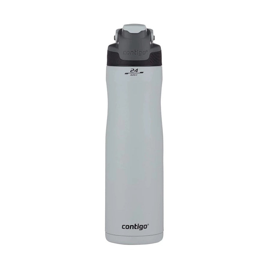 Contigo Autoseal Chill - زجاجة مياه من الفولاذ المقاوم للصدأ مع عزل فراغي سعة 720 مل، ماكارون