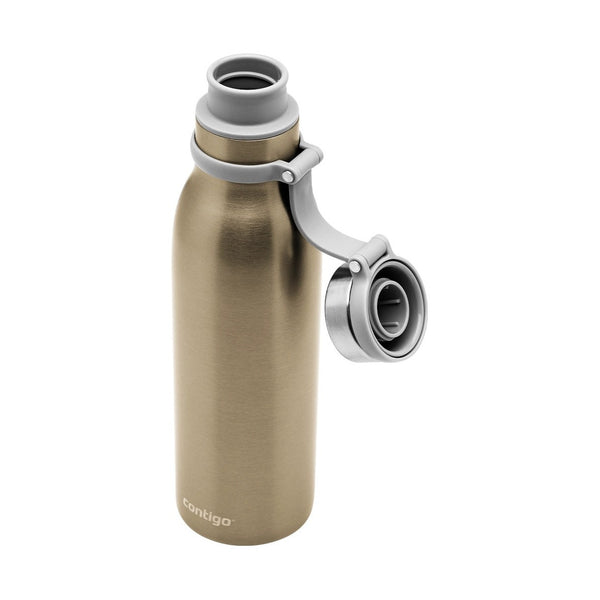 Contigo Autoseal Matterhorne Vacuum Insulated Stainless Steel Bottle 590 ml, Gold