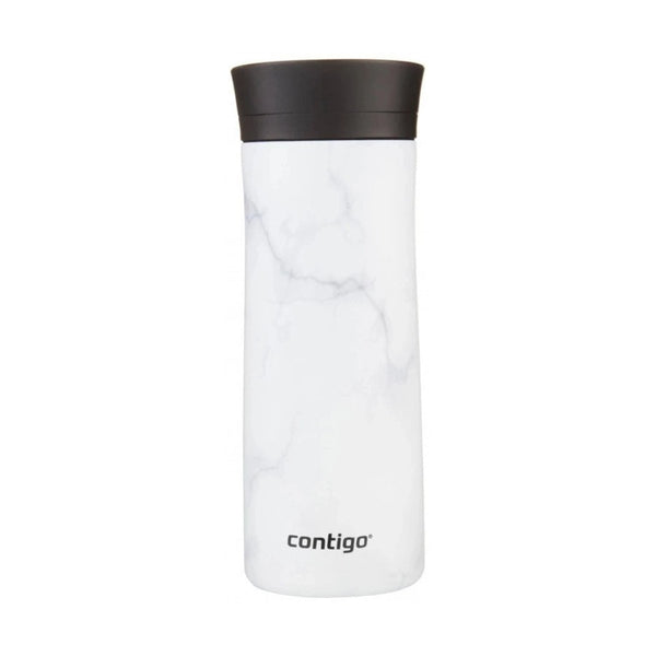 Contigo Autoseal Pinnacle Couture Vacuum Stainless Steel Travel Mug 420 Ml, White Marble
