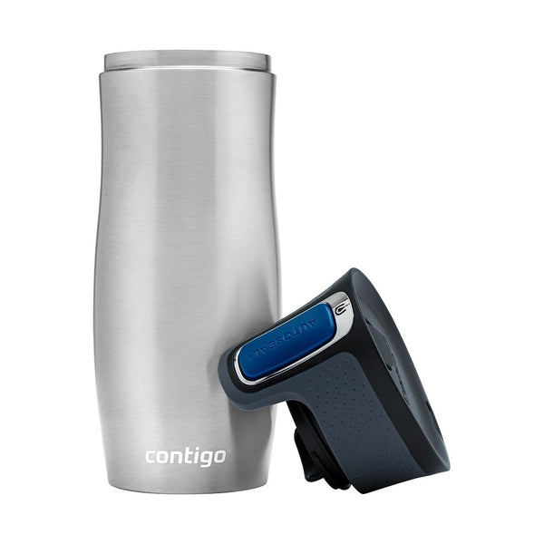 Contigo Autoseal West Loop Vacuum Insulated Stainless Steel Travel Mug 470 ML, Stainless Steel