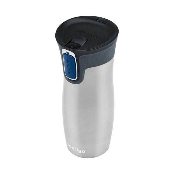 Contigo Autoseal West Loop Vacuum Insulated Stainless Steel Travel Mug 470 ML, Stainless Steel