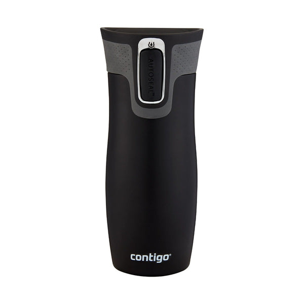 Contigo Autoseal West Loop Vacuum Stainless Steel Travel Mug 470 Ml, Black