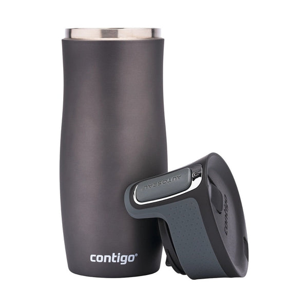 Contigo Autoseal West Loop Vacuum Stainless Steel Travel Mug 470 Ml, Gunmetal