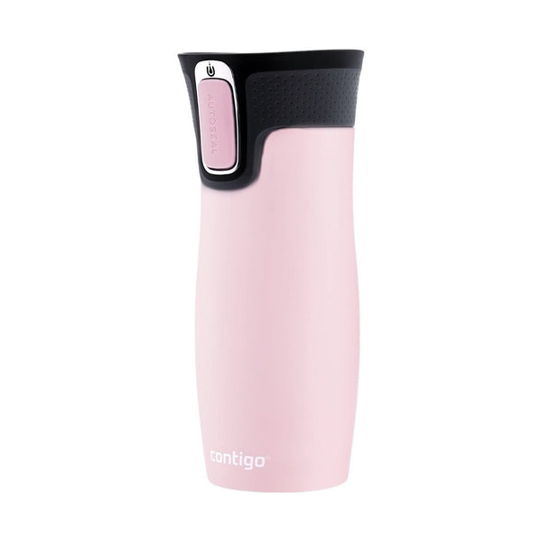 Contigo Autoseal West Loop Vacuum Stainless Steel Travel Mug 470 Ml, Millenial Pink