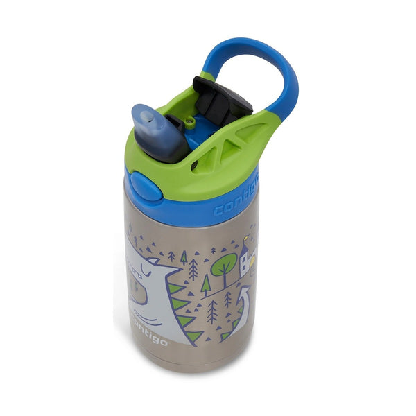 Contigo Autospout Kids Easy-Clean Stainless Steel, 380 Ml, Matcha Drago