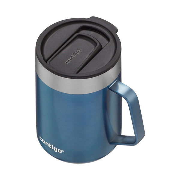 Contigo Streeterville Stainless Steel Desk Mug 420 ml, Blue