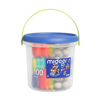 Mideer - Rainbow Magnetic Sticks-100Pcs