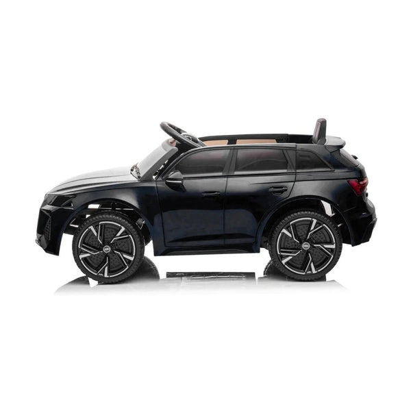 Audi RS6 Licensed R/C Ride on Car - 12V Electric – Black
