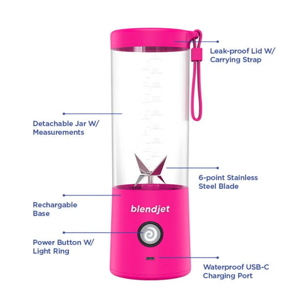Blendjet - V2 - Portable Blender - Hot Pink