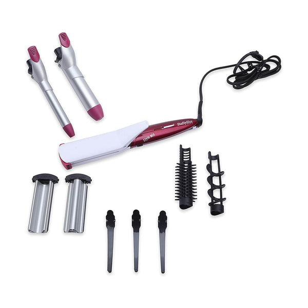 Babyliss Multiple Ceramic Hair Styles 10 Attachments - White